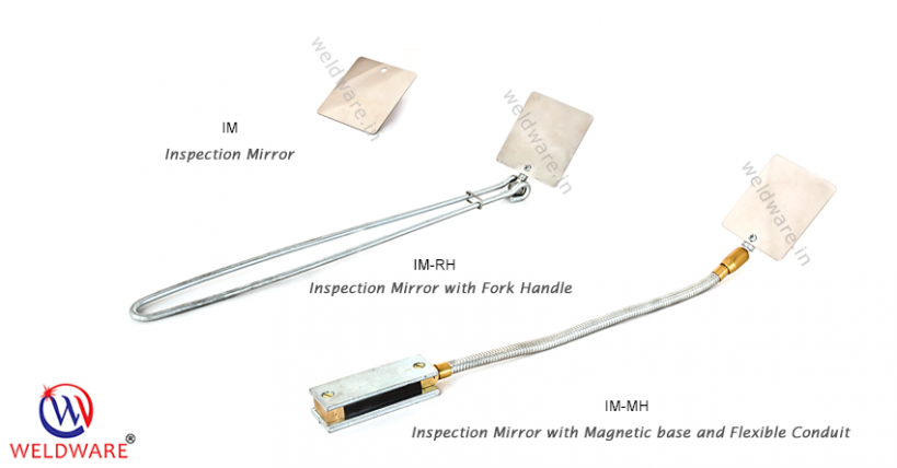 WELDWARE Supporting Products-Inspection Mirror Models