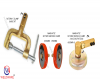 WELDWARE Ground Clamps-Magnetic Rotating Series